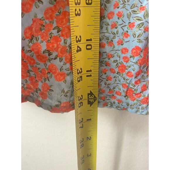 ROLLER RABBIT DRESS LARGE MILKMAID WESTERN COASTAL COTTAGECORE - Picture 16 of 16